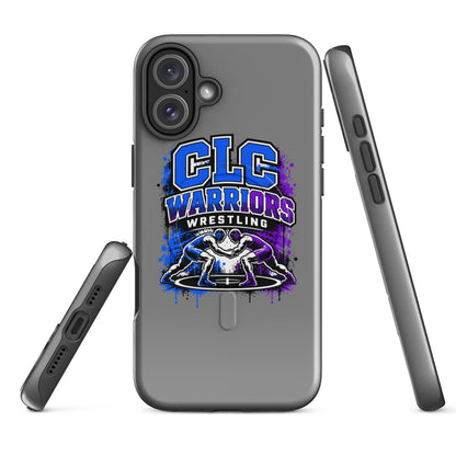 Magsafe Tough Case for iPhone | Clear Lake - Clayton Wrestling | Emblem Logo
