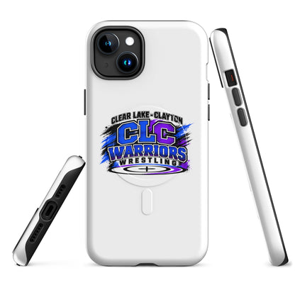 Magsafe Tough Case for iPhone | Clear Lake - Clayton Wrestling | Vanguard Logo