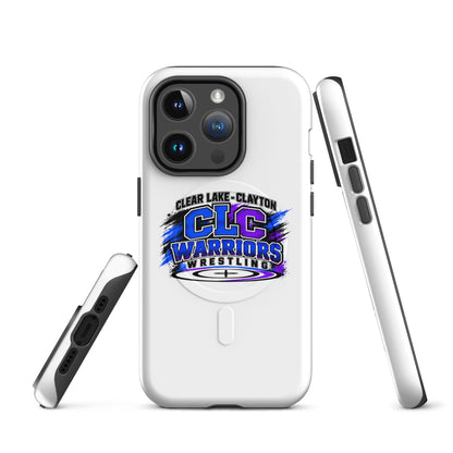 Magsafe Tough Case for iPhone | Clear Lake - Clayton Wrestling | Vanguard Logo