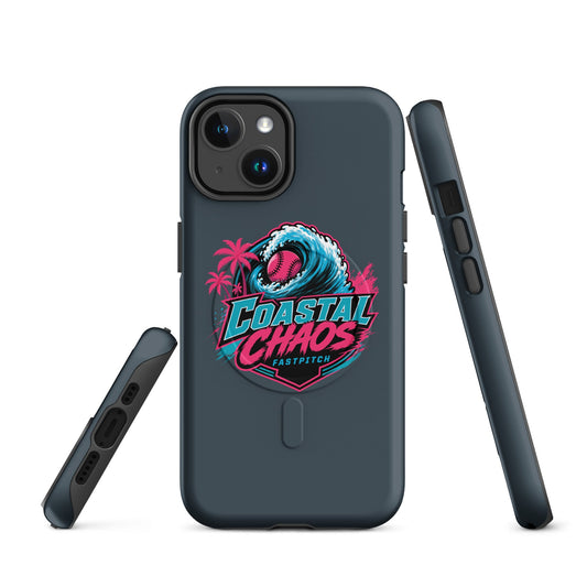 Magsafe Tough Case for iPhone | Coastal Chaos Fastpitch | Emblem Logo