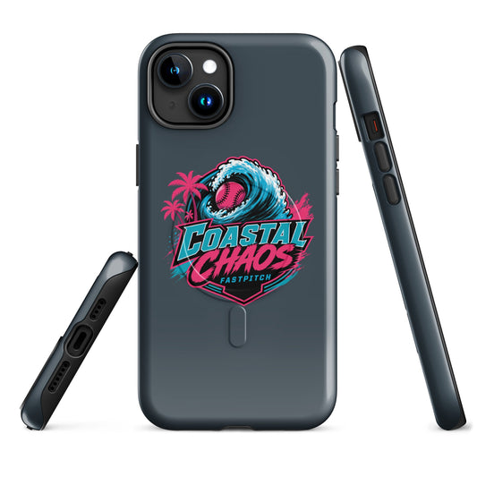 Magsafe Tough Case for iPhone | Coastal Chaos Fastpitch | Emblem Logo