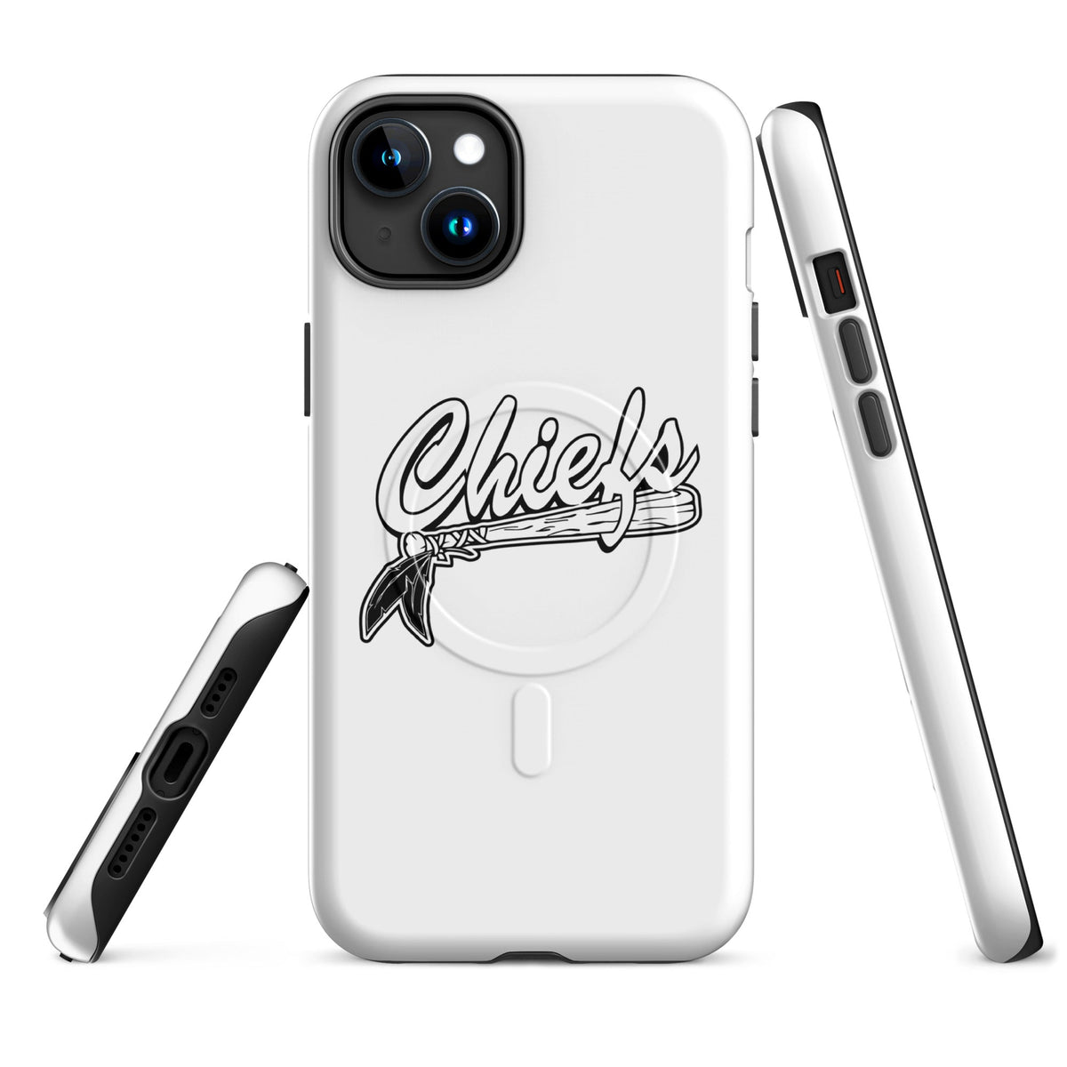 Magsafe Tough Case for iPhone | Connetquot Chiefs | Letter Crest Logo