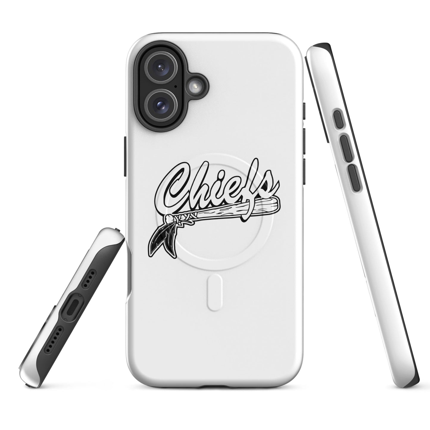 Magsafe Tough Case for iPhone | Connetquot Chiefs | Letter Crest Logo