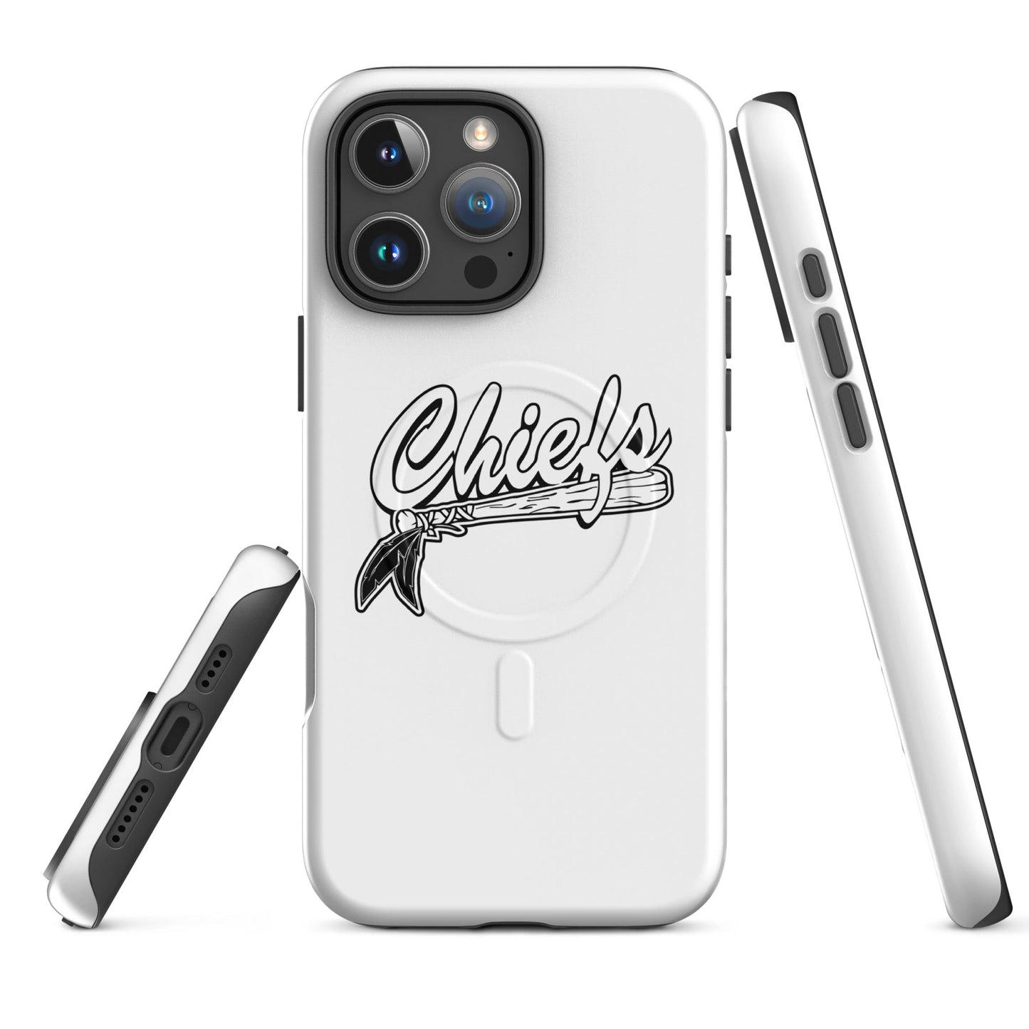 Magsafe Tough Case for iPhone | Connetquot Chiefs | Letter Crest Logo