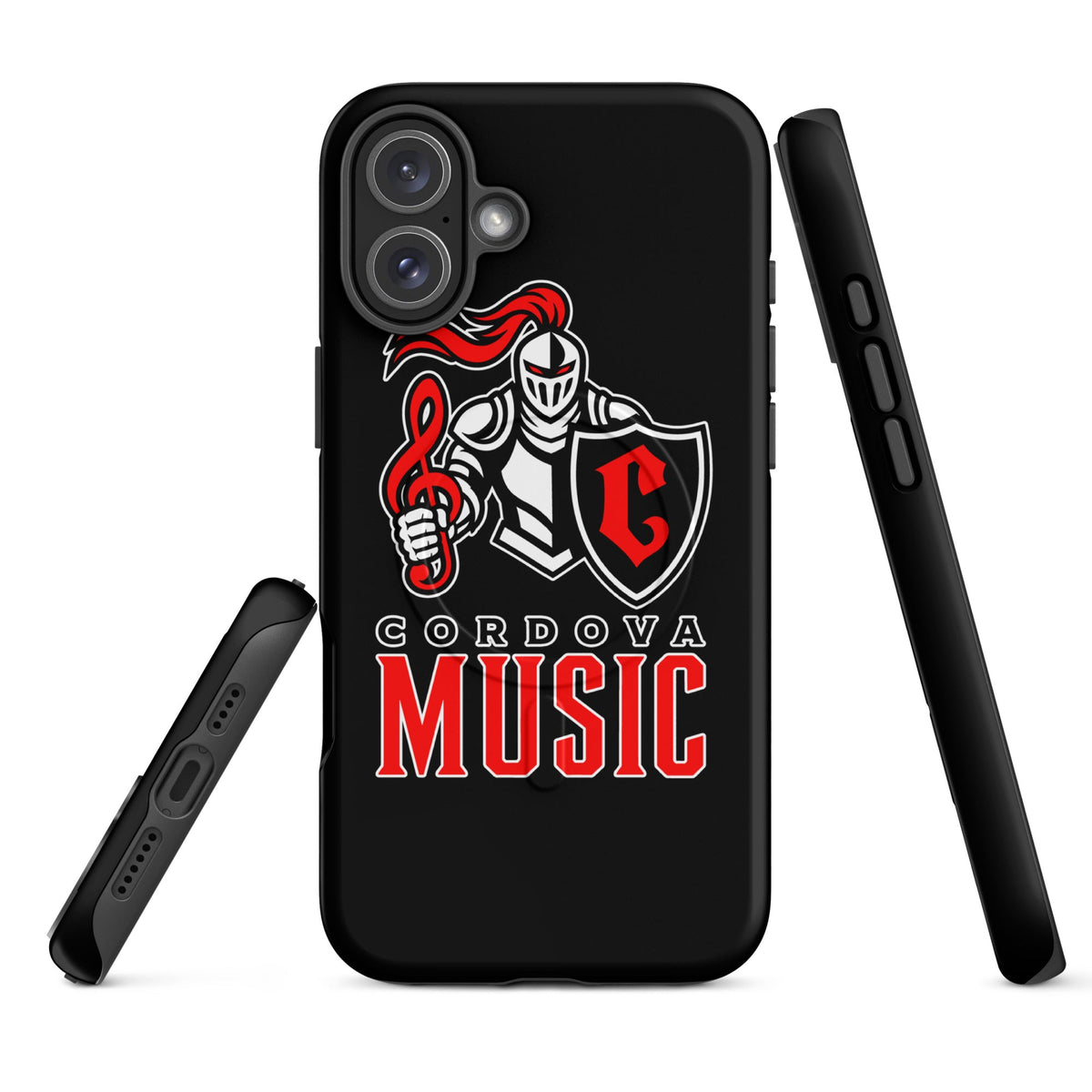 Magsafe Tough Case for iPhone | Cordova High Music | Vanguard Logo