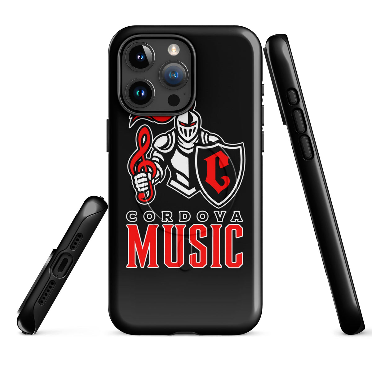 Magsafe Tough Case for iPhone | Cordova High Music | Vanguard Logo