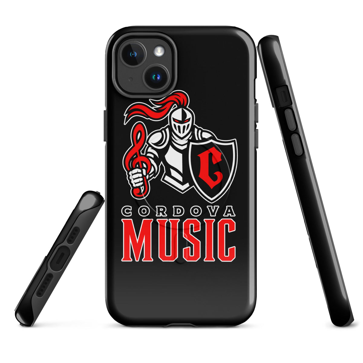 Magsafe Tough Case for iPhone | Cordova High Music | Vanguard Logo