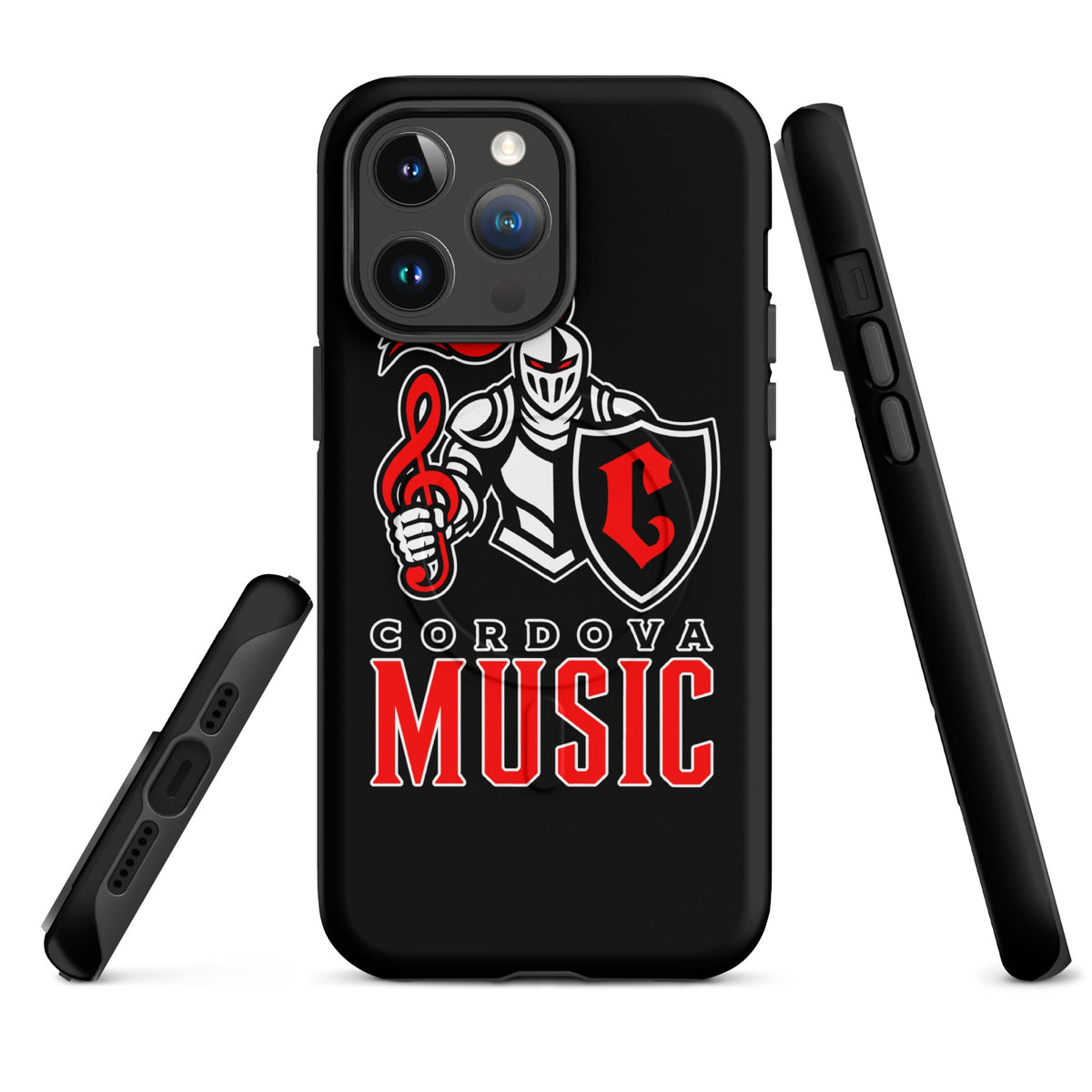 Magsafe Tough Case for iPhone | Cordova High Music | Vanguard Logo