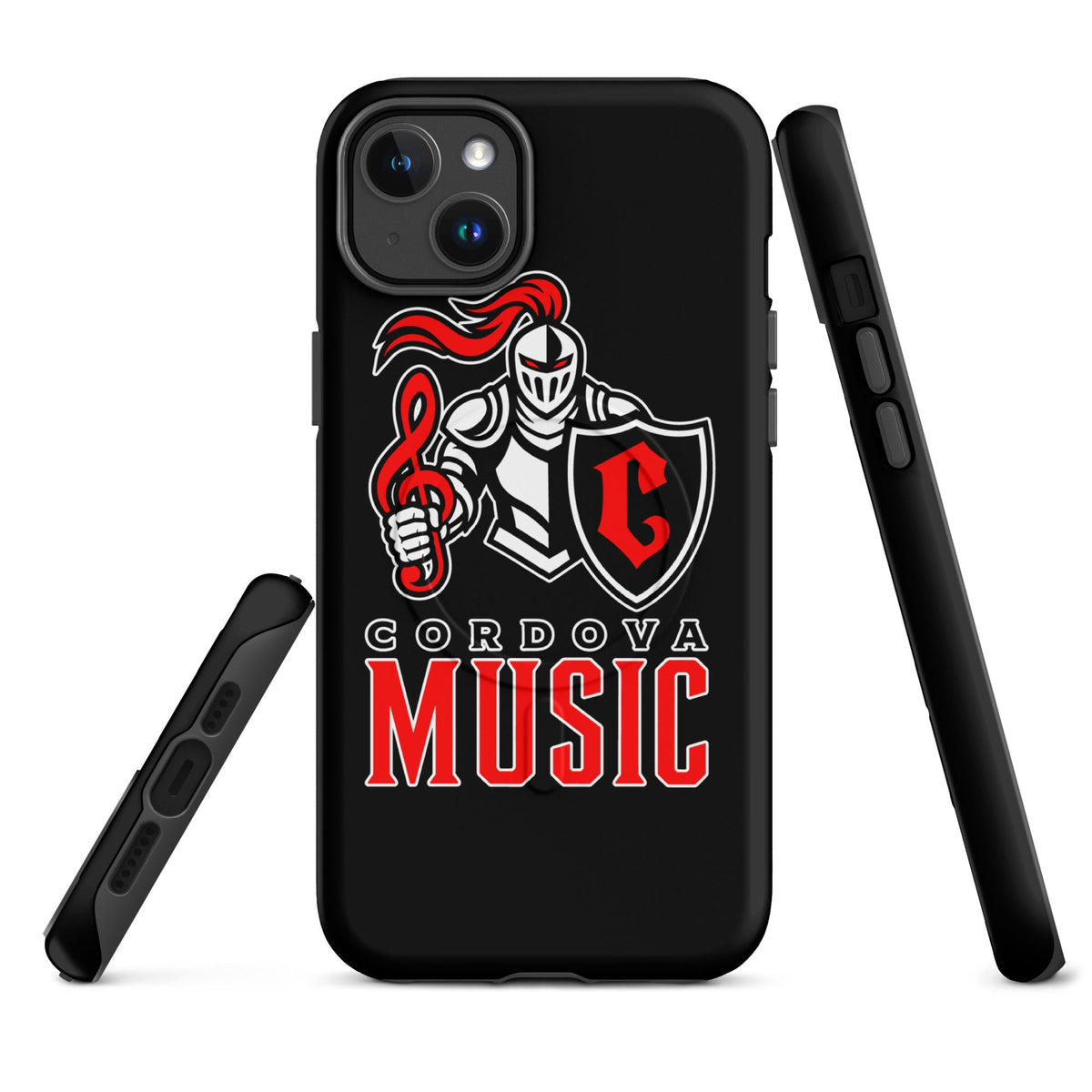 Magsafe Tough Case for iPhone | Cordova High Music | Vanguard Logo