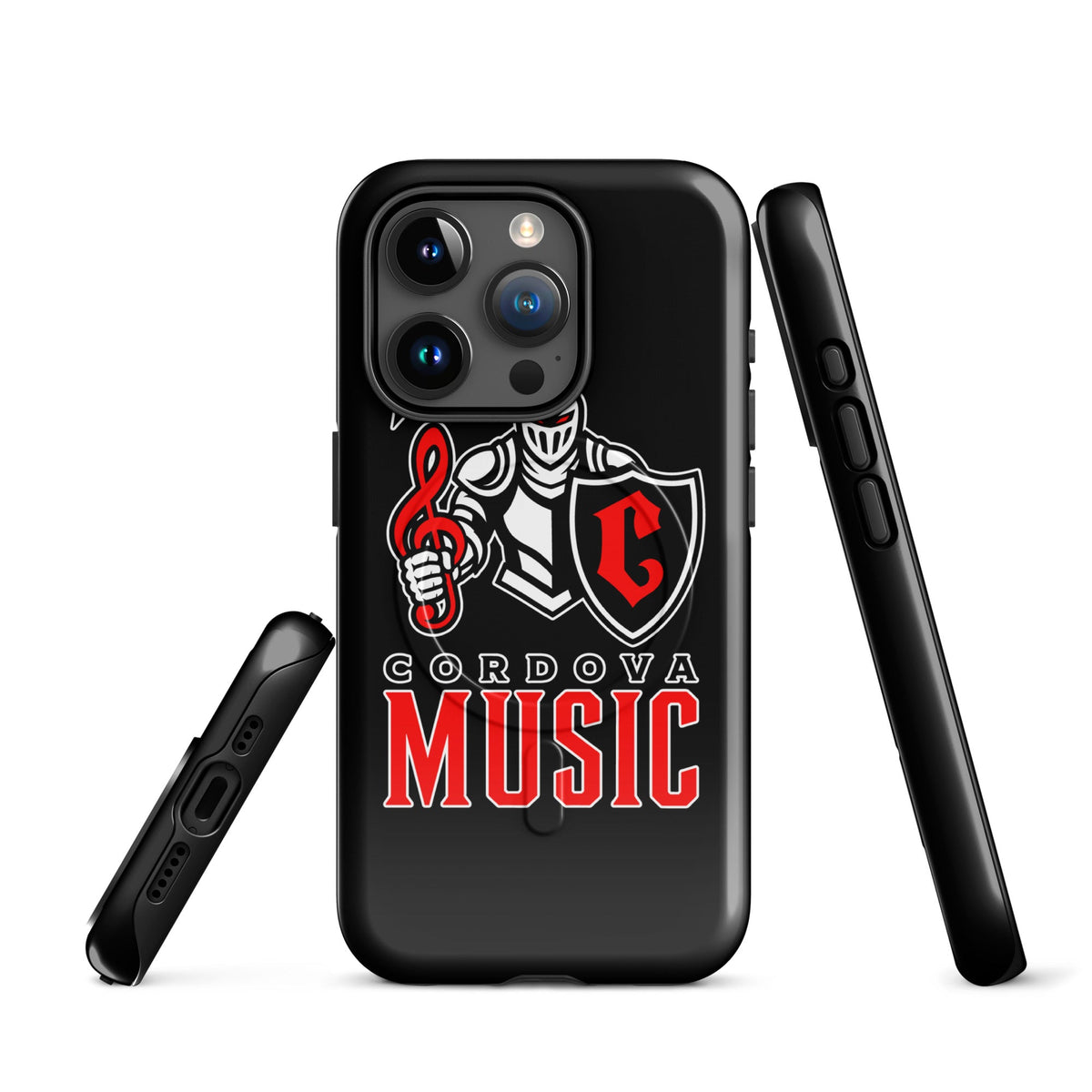 Magsafe Tough Case for iPhone | Cordova High Music | Vanguard Logo