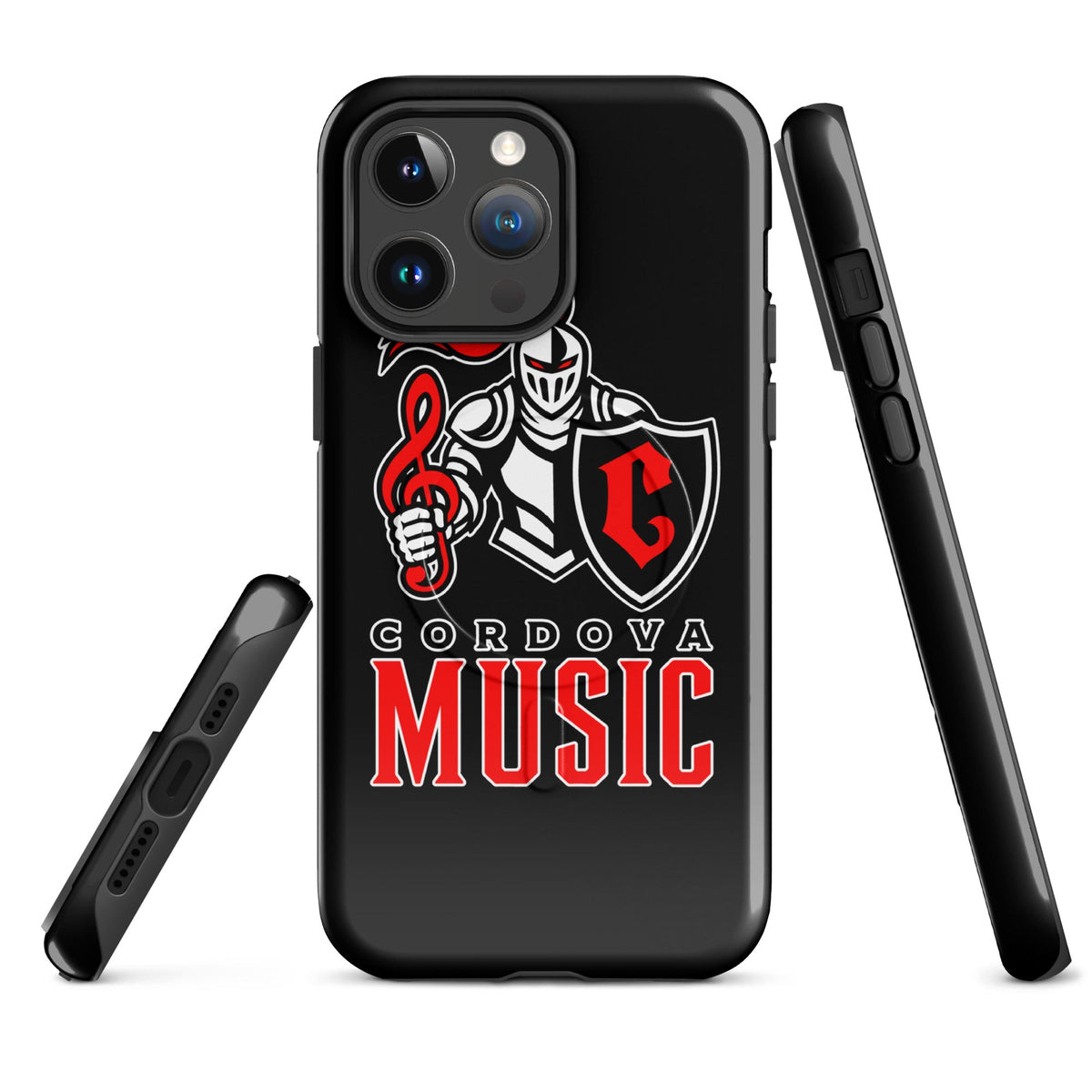Magsafe Tough Case for iPhone | Cordova High Music | Vanguard Logo