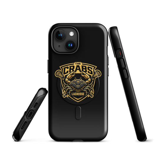 Magsafe Tough Case for iPhone | Crabs lax | Badge Logo