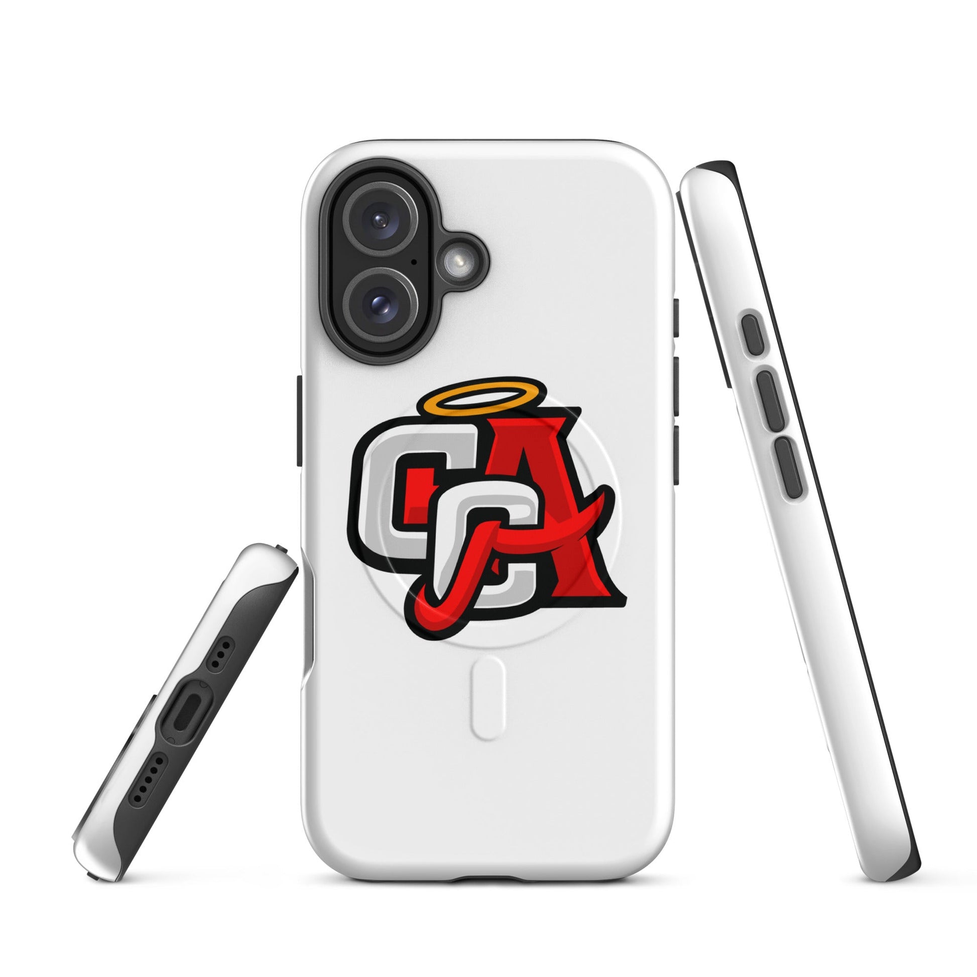 Magsafe Tough Case for iPhone | Cross City Angels | Angelic Fury Logo