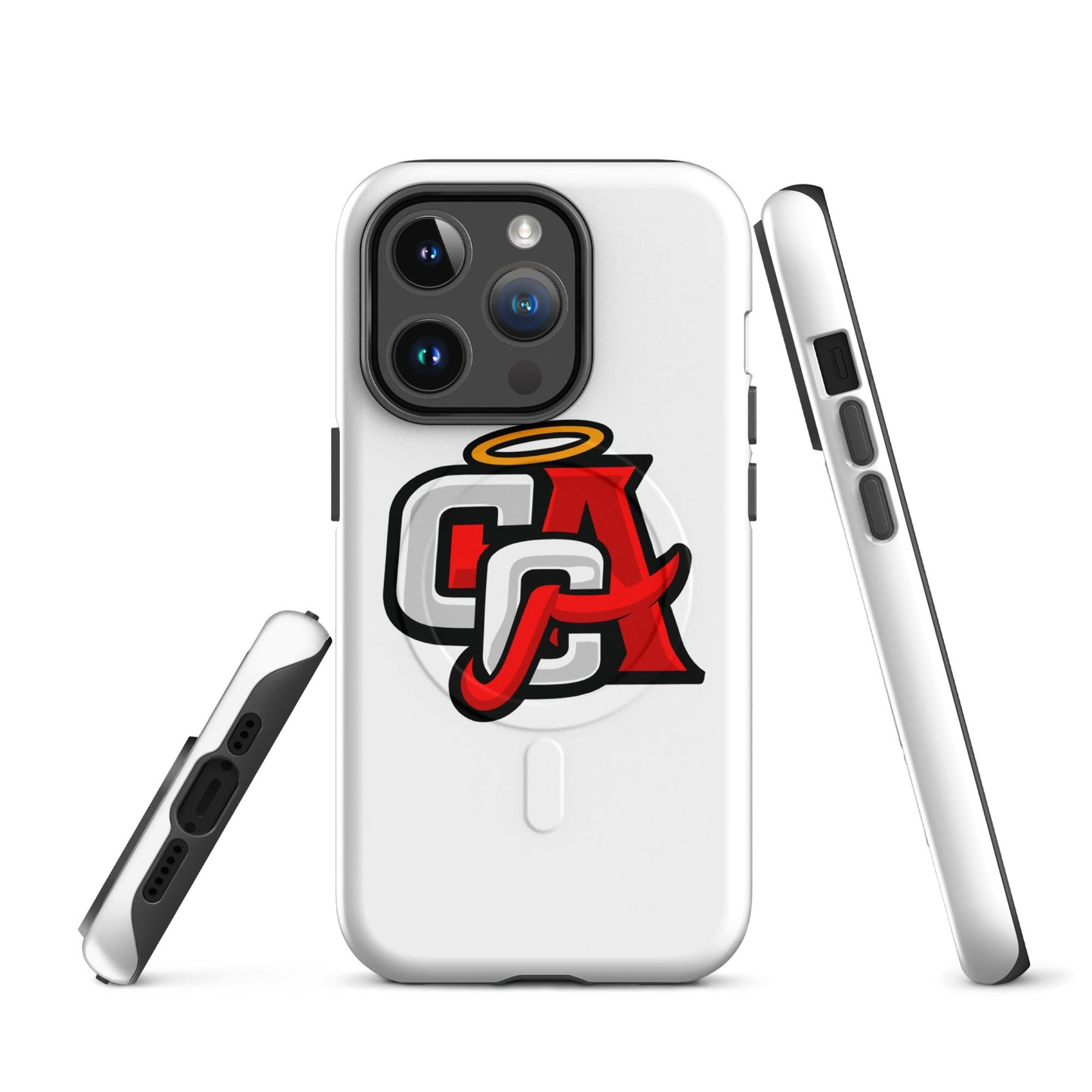Magsafe Tough Case for iPhone | Cross City Angels | Angelic Fury Logo