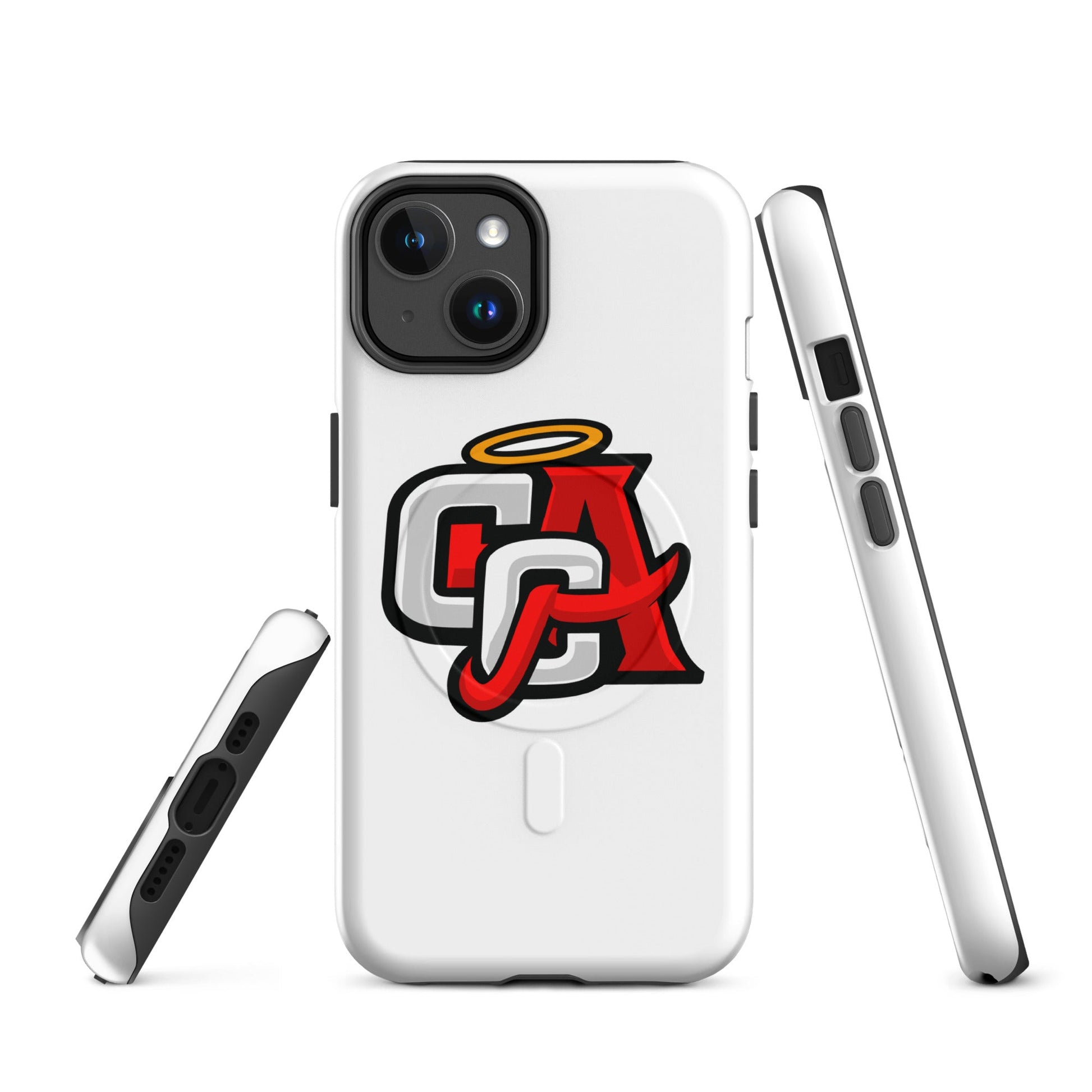 Magsafe Tough Case for iPhone | Cross City Angels | Angelic Fury Logo