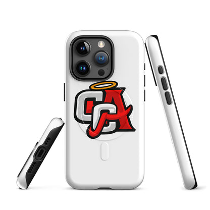 Magsafe Tough Case for iPhone | Cross City Angels | Angelic Fury Logo