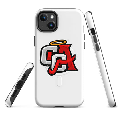 Magsafe Tough Case for iPhone | Cross City Angels | Angelic Fury Logo