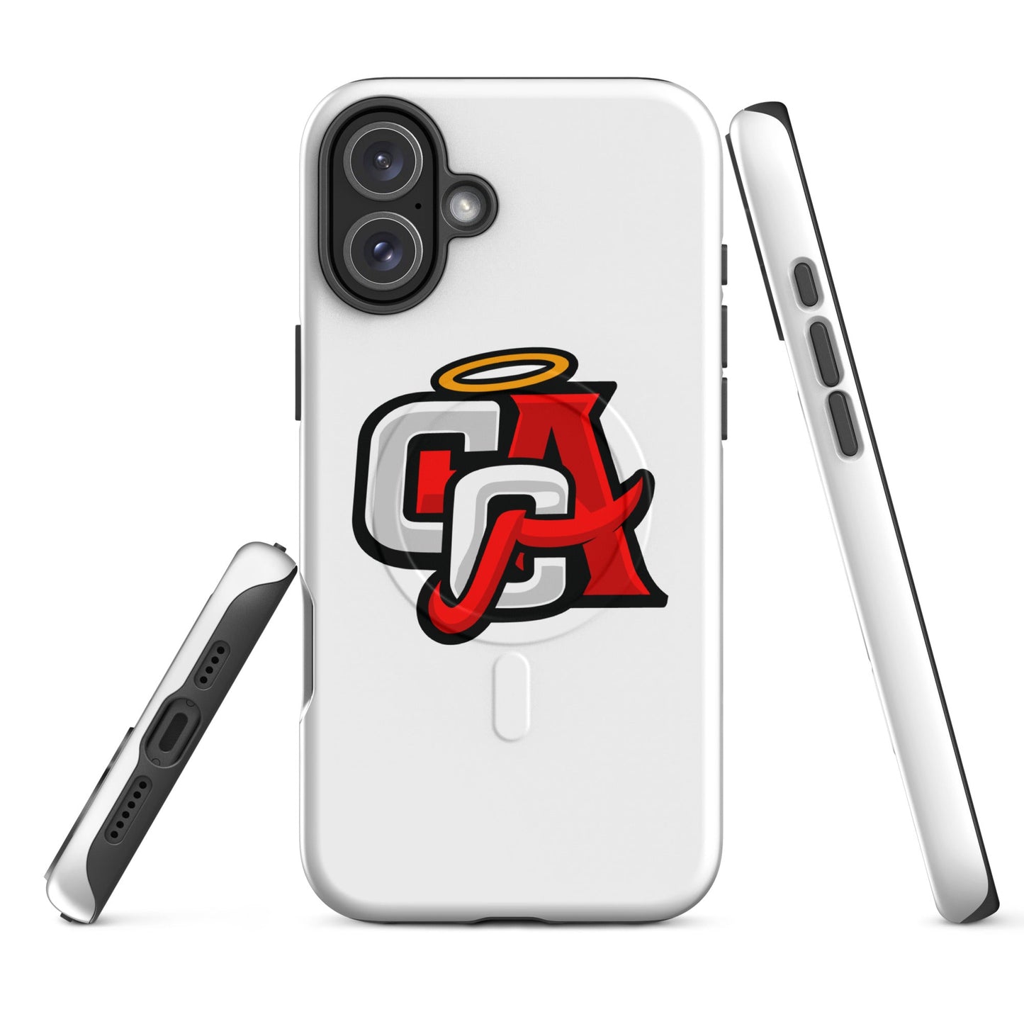 Magsafe Tough Case for iPhone | Cross City Angels | Angelic Fury Logo