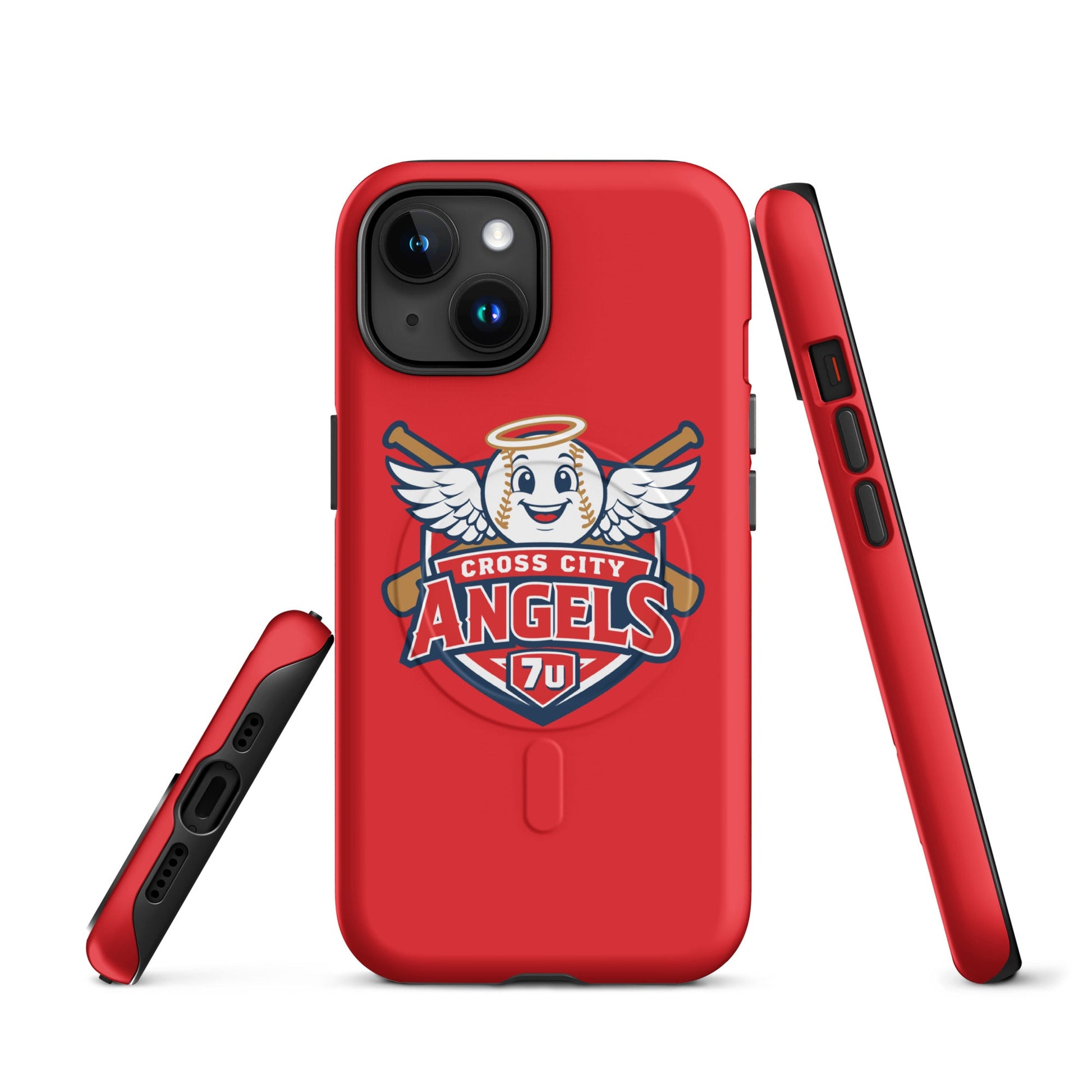 Magsafe Tough Case for iPhone | Cross City Angels | Shield Logo
