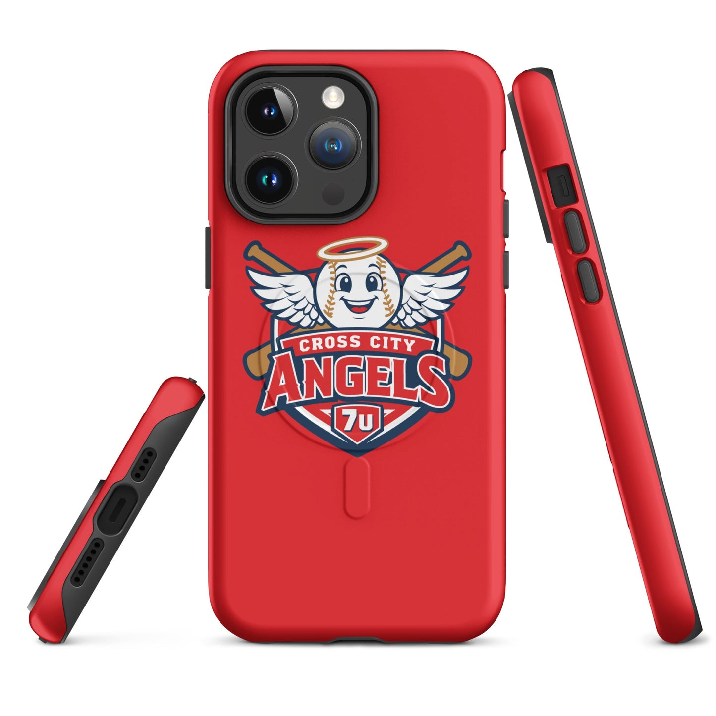Magsafe Tough Case for iPhone | Cross City Angels | Shield Logo