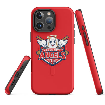 Magsafe Tough Case for iPhone | Cross City Angels | Shield Logo