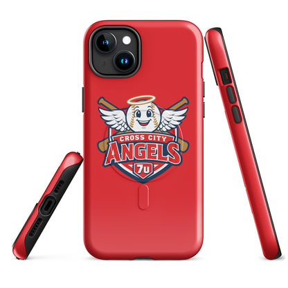 Magsafe Tough Case for iPhone | Cross City Angels | Shield Logo