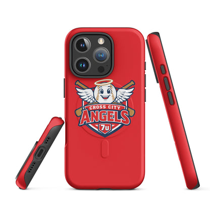 Magsafe Tough Case for iPhone | Cross City Angels | Shield Logo