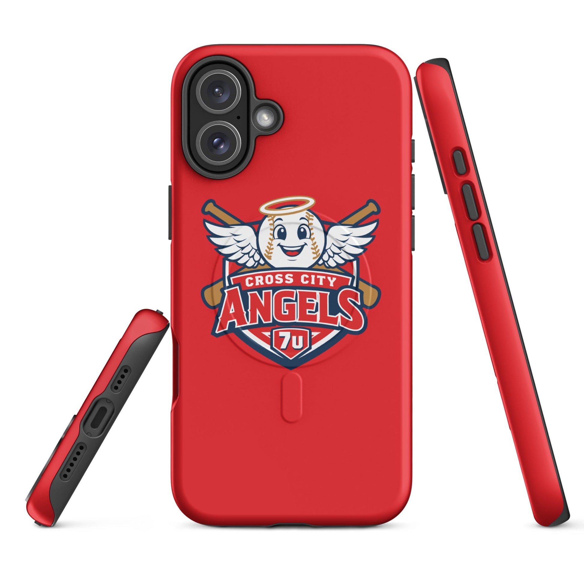 Magsafe Tough Case for iPhone | Cross City Angels | Shield Logo