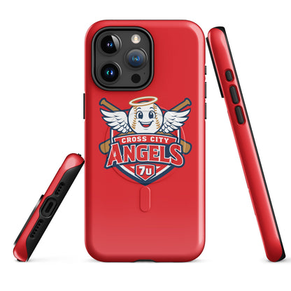 Magsafe Tough Case for iPhone | Cross City Angels | Shield Logo