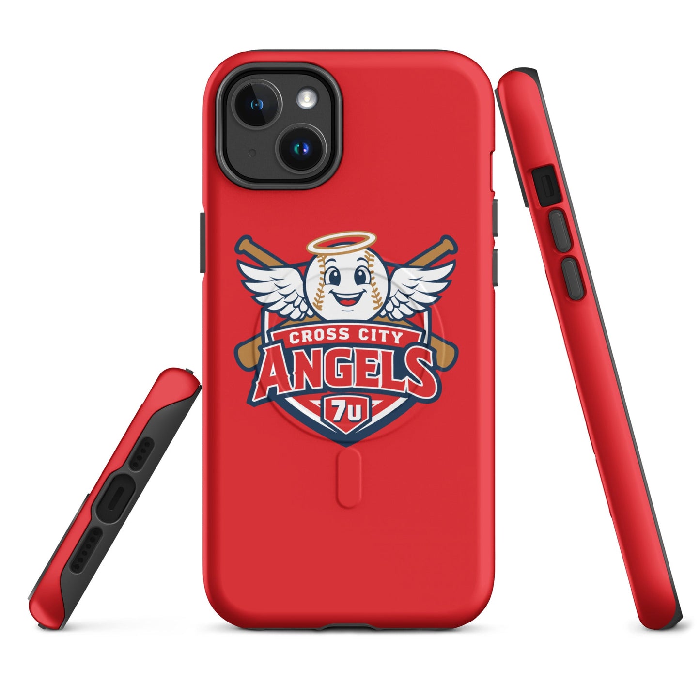 Magsafe Tough Case for iPhone | Cross City Angels | Shield Logo
