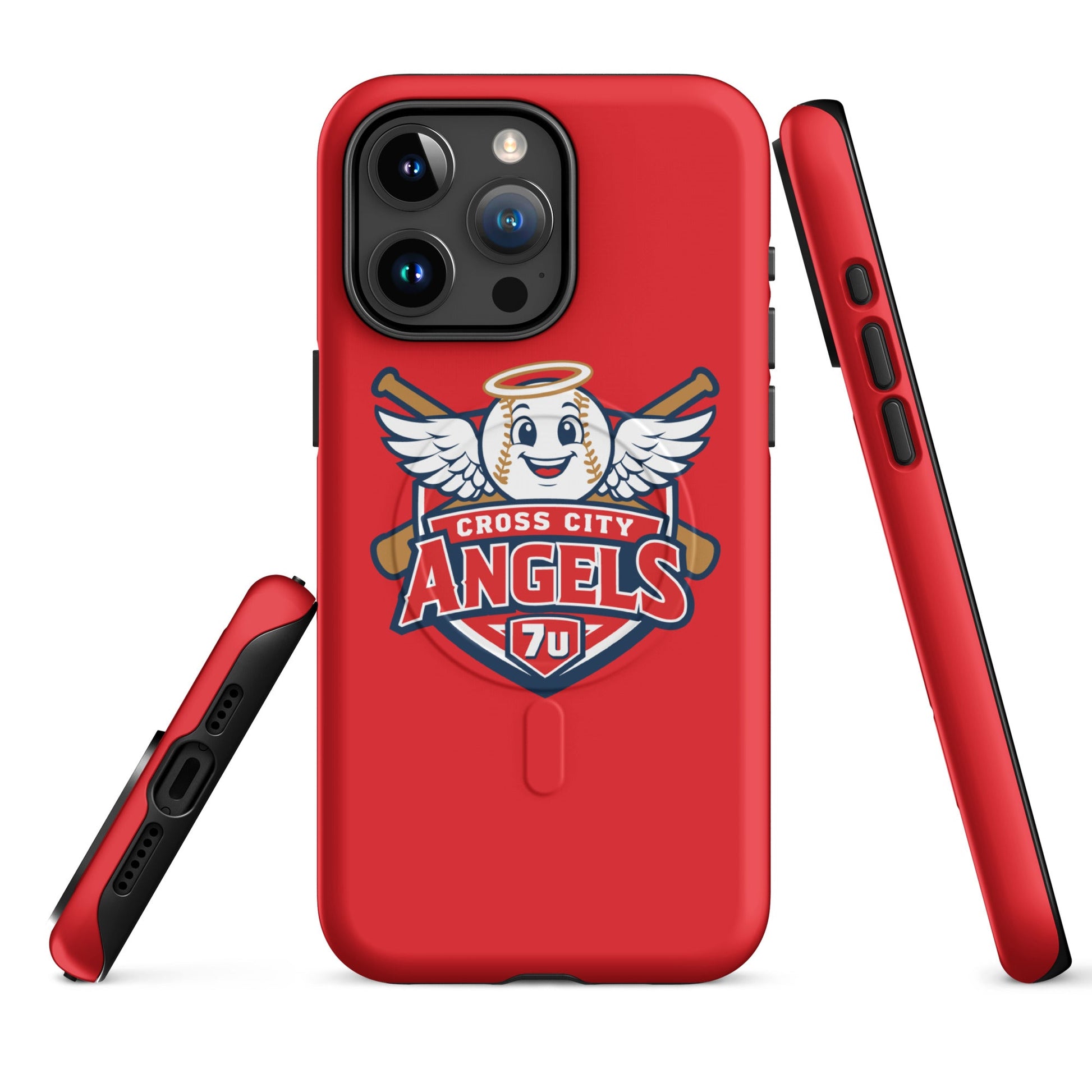 Magsafe Tough Case for iPhone | Cross City Angels | Shield Logo