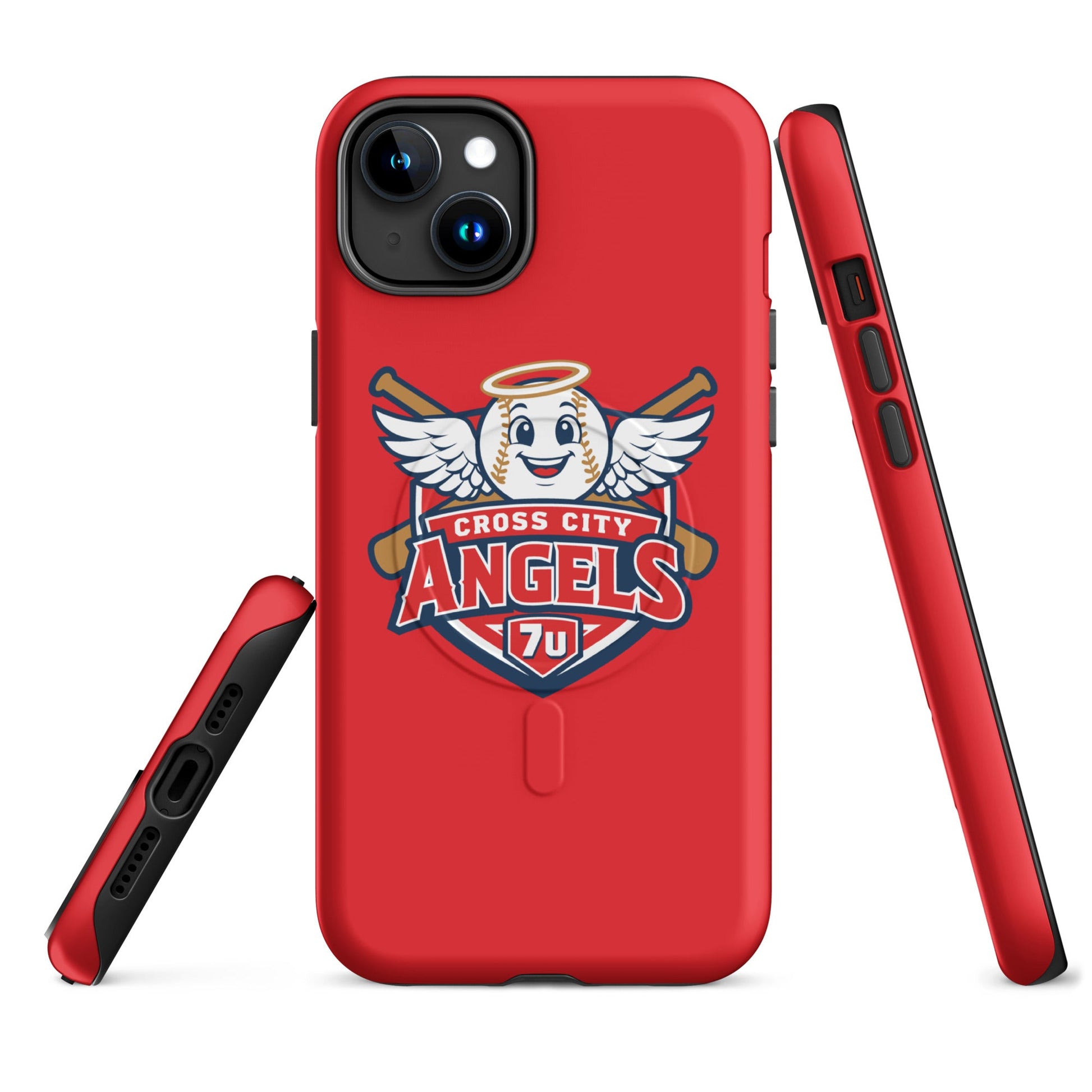 Magsafe Tough Case for iPhone | Cross City Angels | Shield Logo