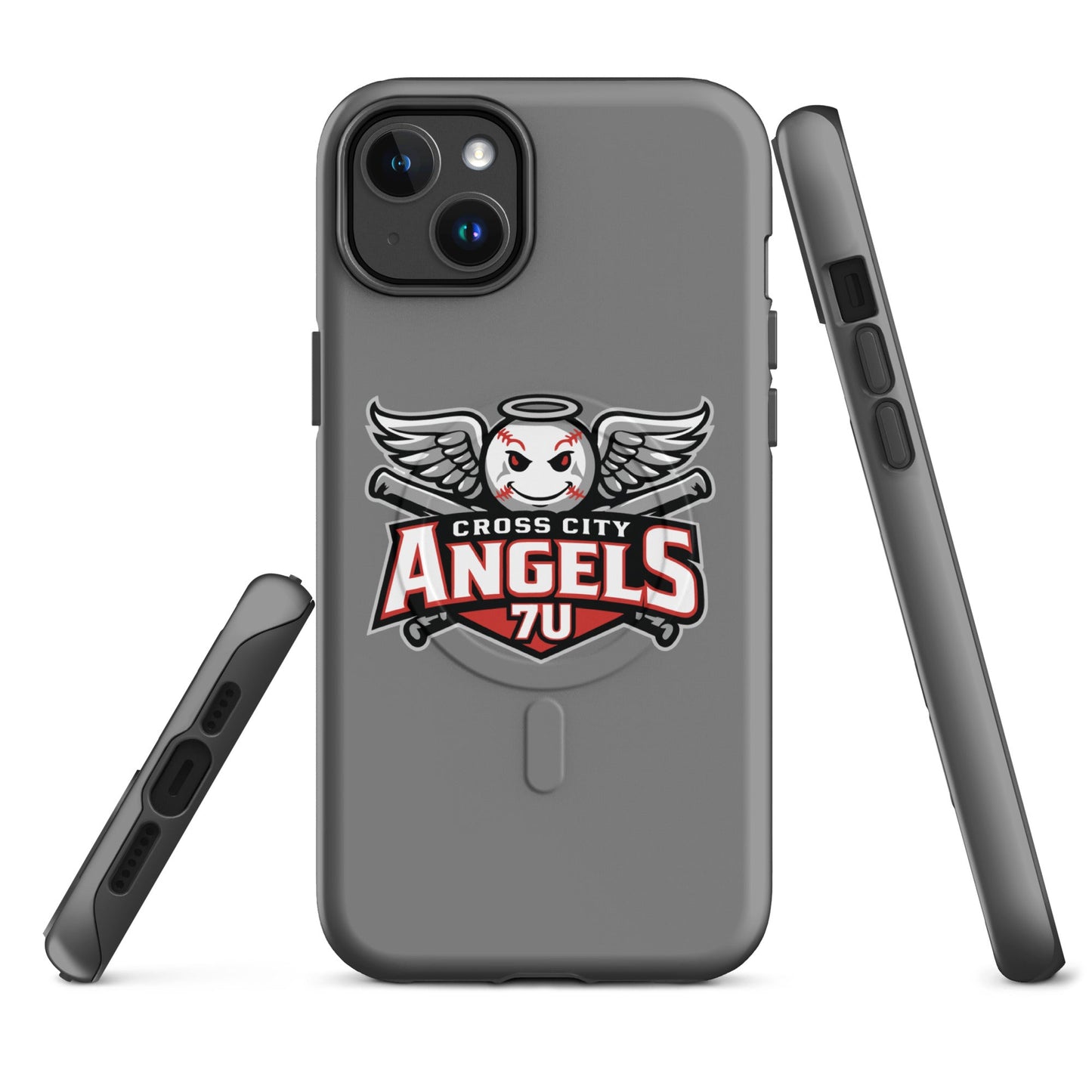 Magsafe Tough Case for iPhone | Cross City Angels | Winged Guardian Logo