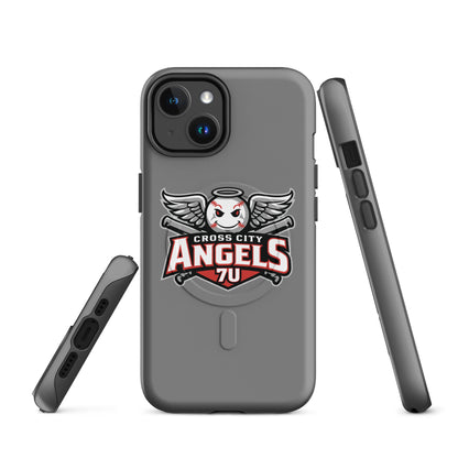 Magsafe Tough Case for iPhone | Cross City Angels | Winged Guardian Logo