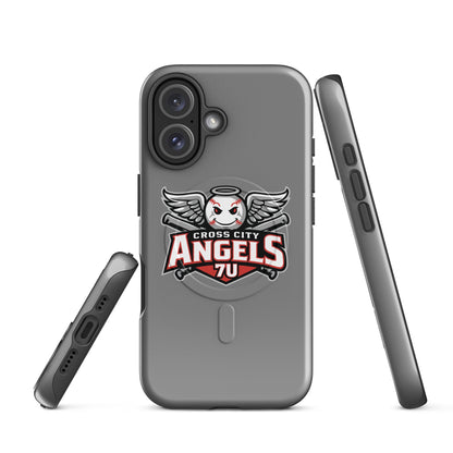 Magsafe Tough Case for iPhone | Cross City Angels | Winged Guardian Logo