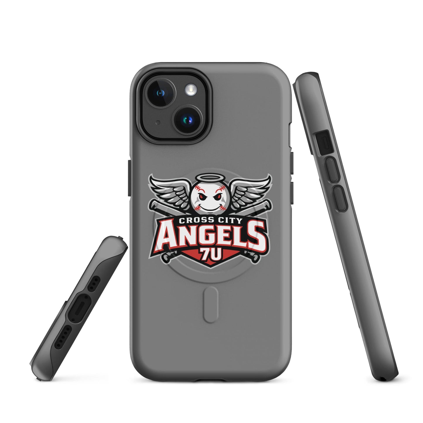 Magsafe Tough Case for iPhone | Cross City Angels | Winged Guardian Logo