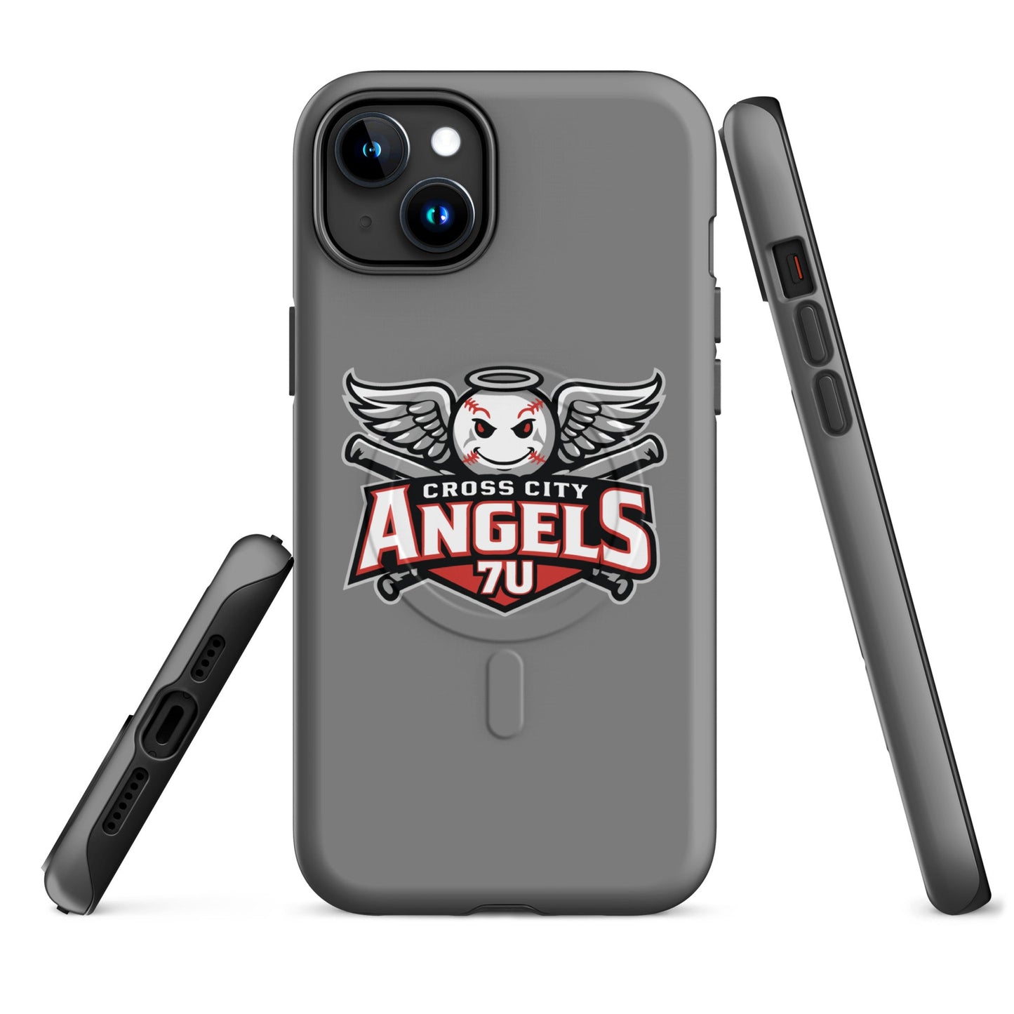 Magsafe Tough Case for iPhone | Cross City Angels | Winged Guardian Logo