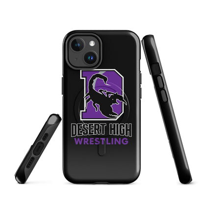 Magsafe Tough Case for iPhone | Desert High Scorpions | Crest Logo