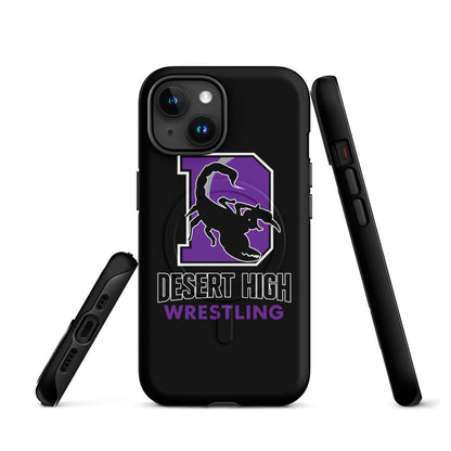 Magsafe Tough Case for iPhone | Desert High Scorpions | Crest Logo