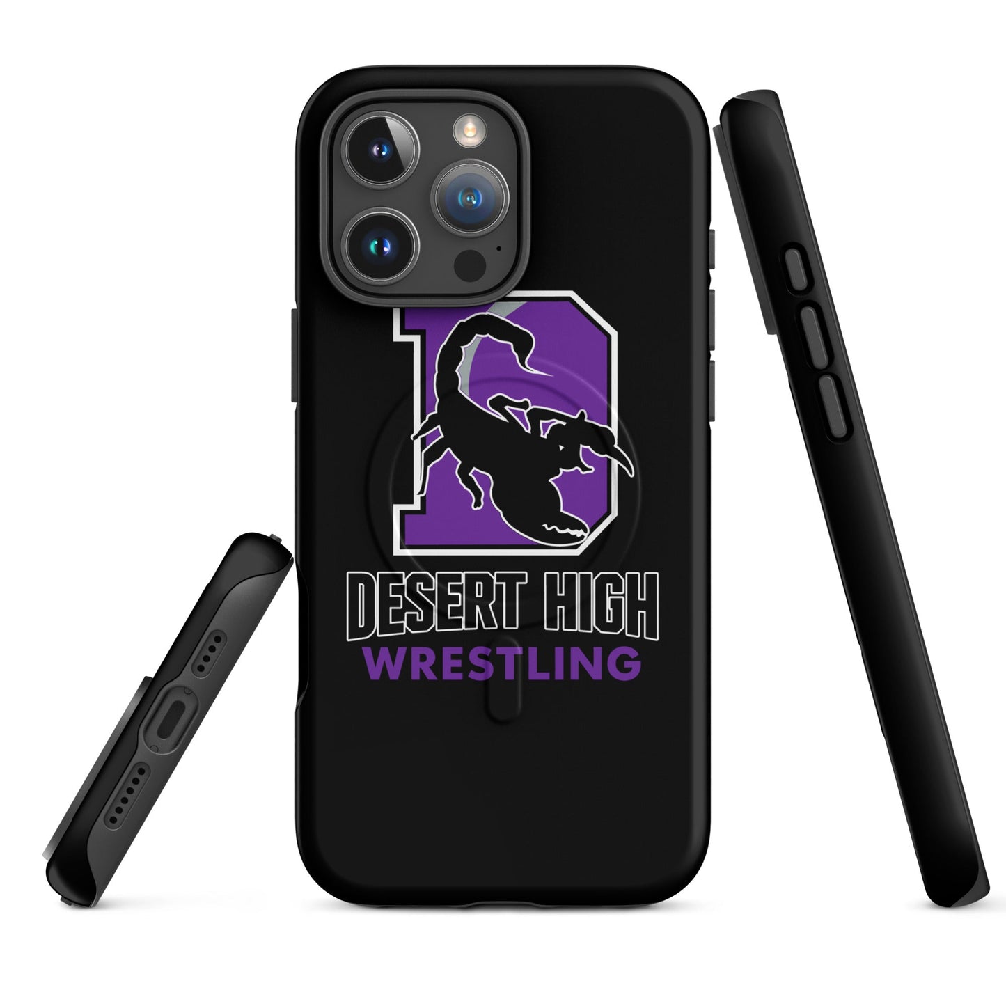 Magsafe Tough Case for iPhone | Desert High Scorpions | Crest Logo