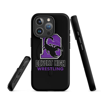 Magsafe Tough Case for iPhone | Desert High Scorpions | Crest Logo