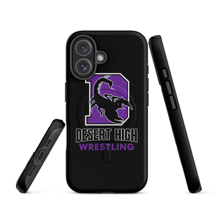 Magsafe Tough Case for iPhone | Desert High Scorpions | Crest Logo