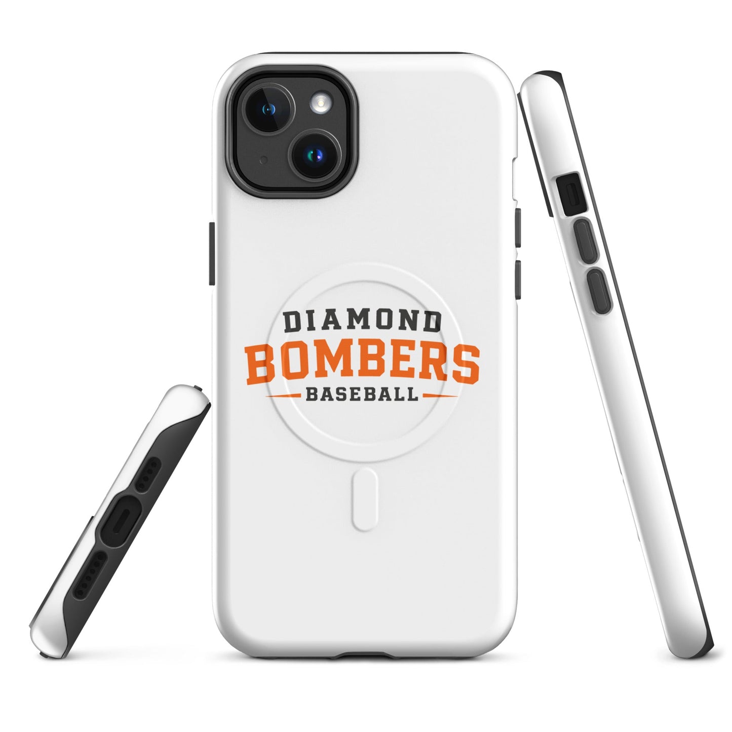 Magsafe Tough Case for iPhone | Diamond Bombers | Modern Script Logo