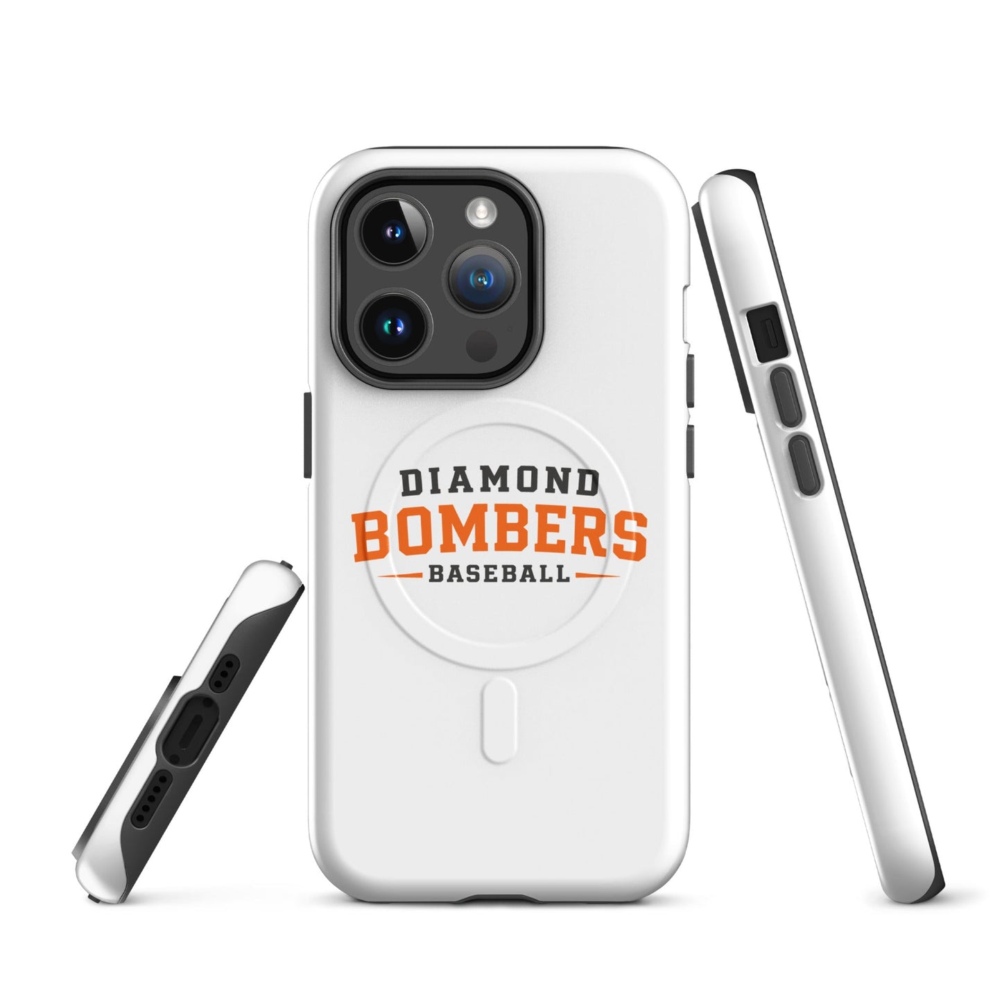 Magsafe Tough Case for iPhone | Diamond Bombers | Modern Script Logo