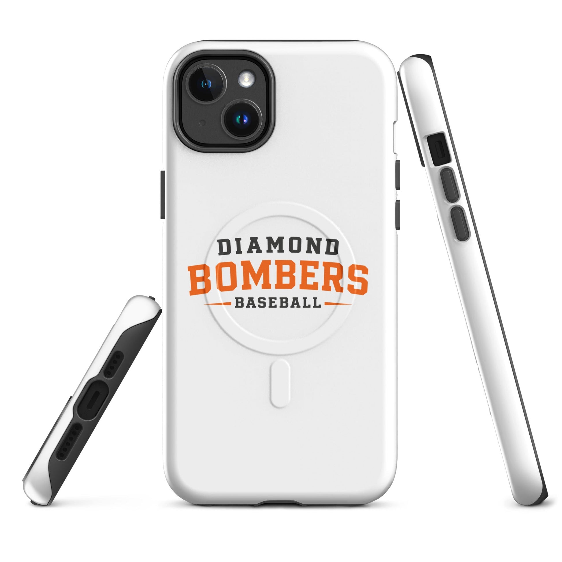 Magsafe Tough Case for iPhone | Diamond Bombers | Modern Script Logo