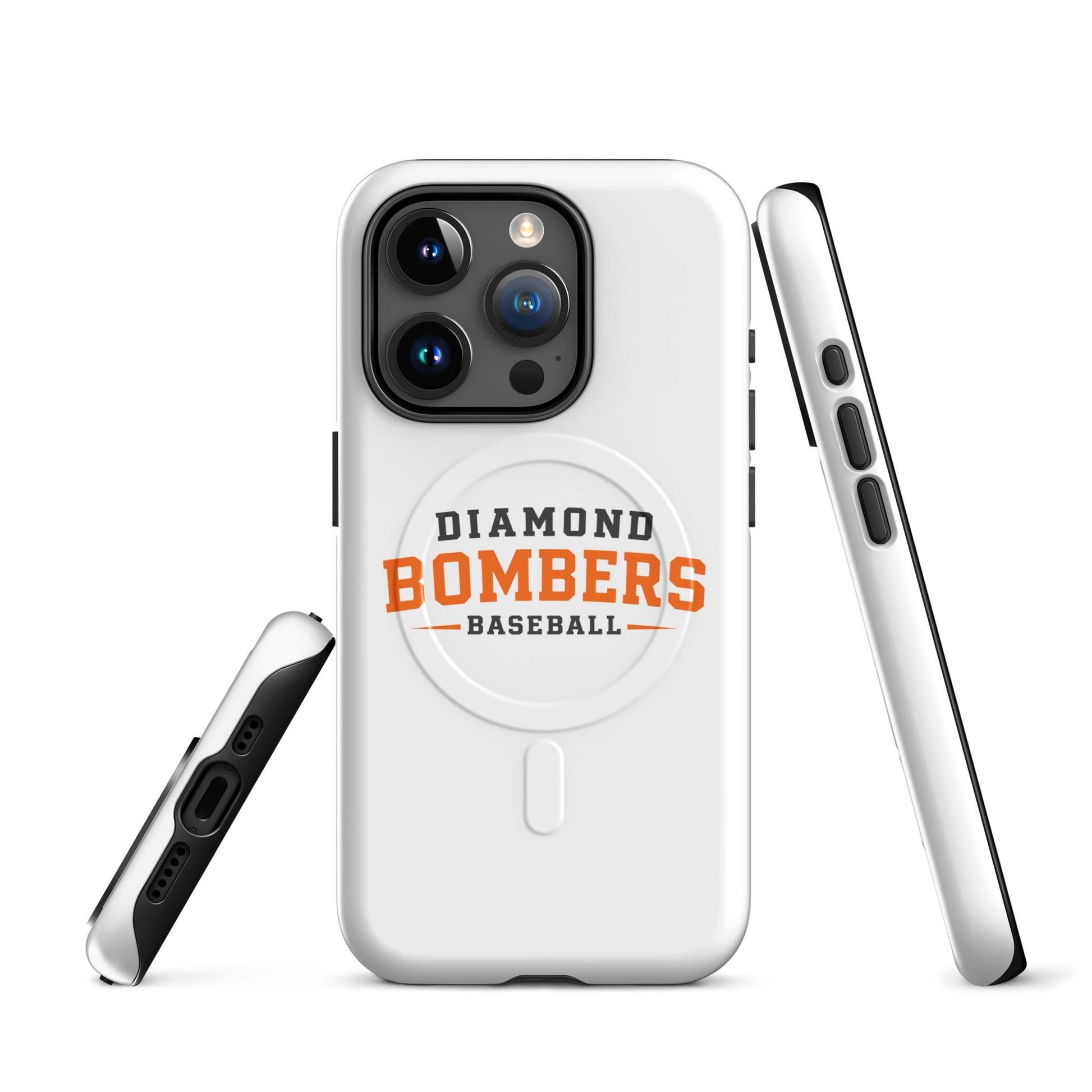 Magsafe Tough Case for iPhone | Diamond Bombers | Modern Script Logo