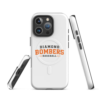Magsafe Tough Case for iPhone | Diamond Bombers | Modern Script Logo