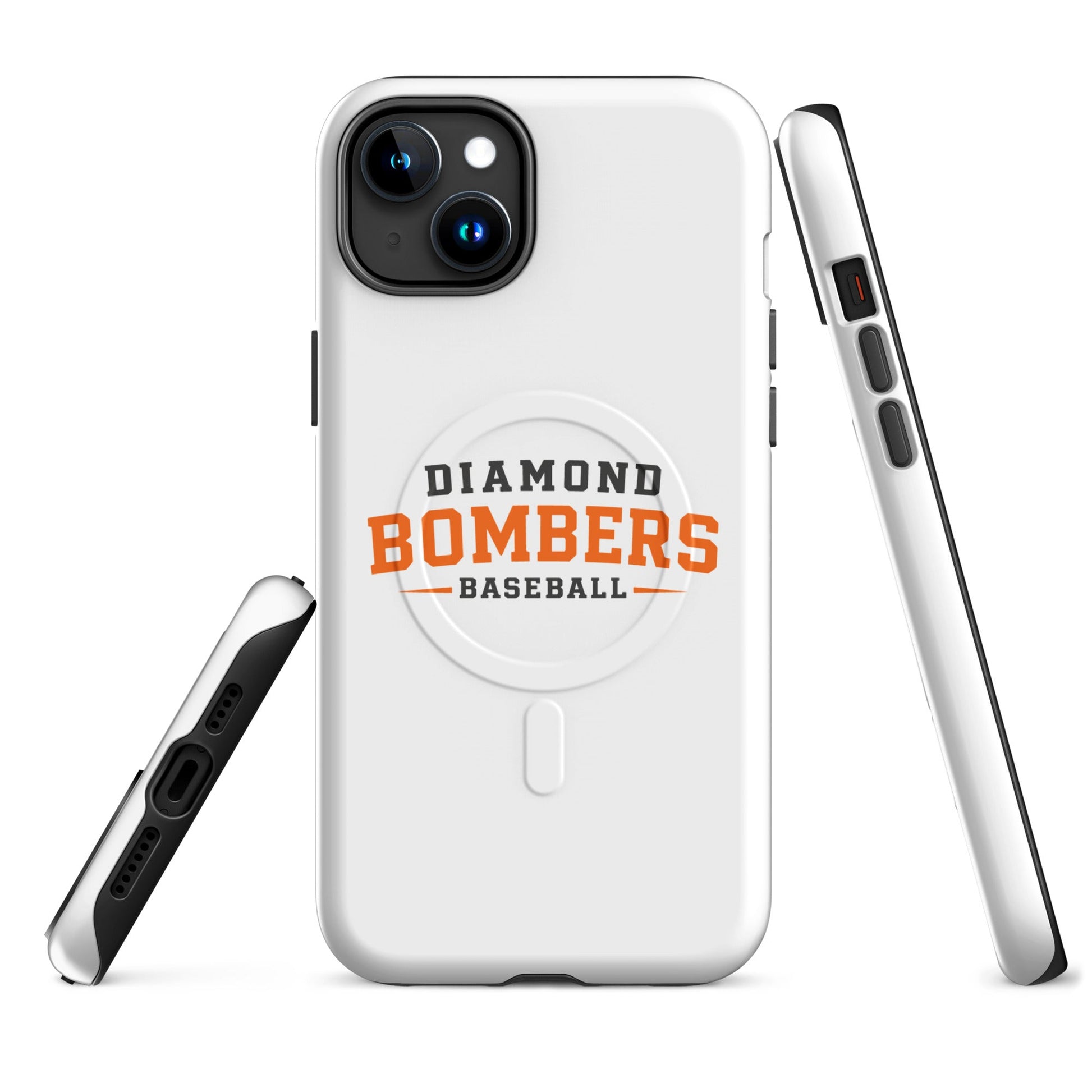 Magsafe Tough Case for iPhone | Diamond Bombers | Modern Script Logo