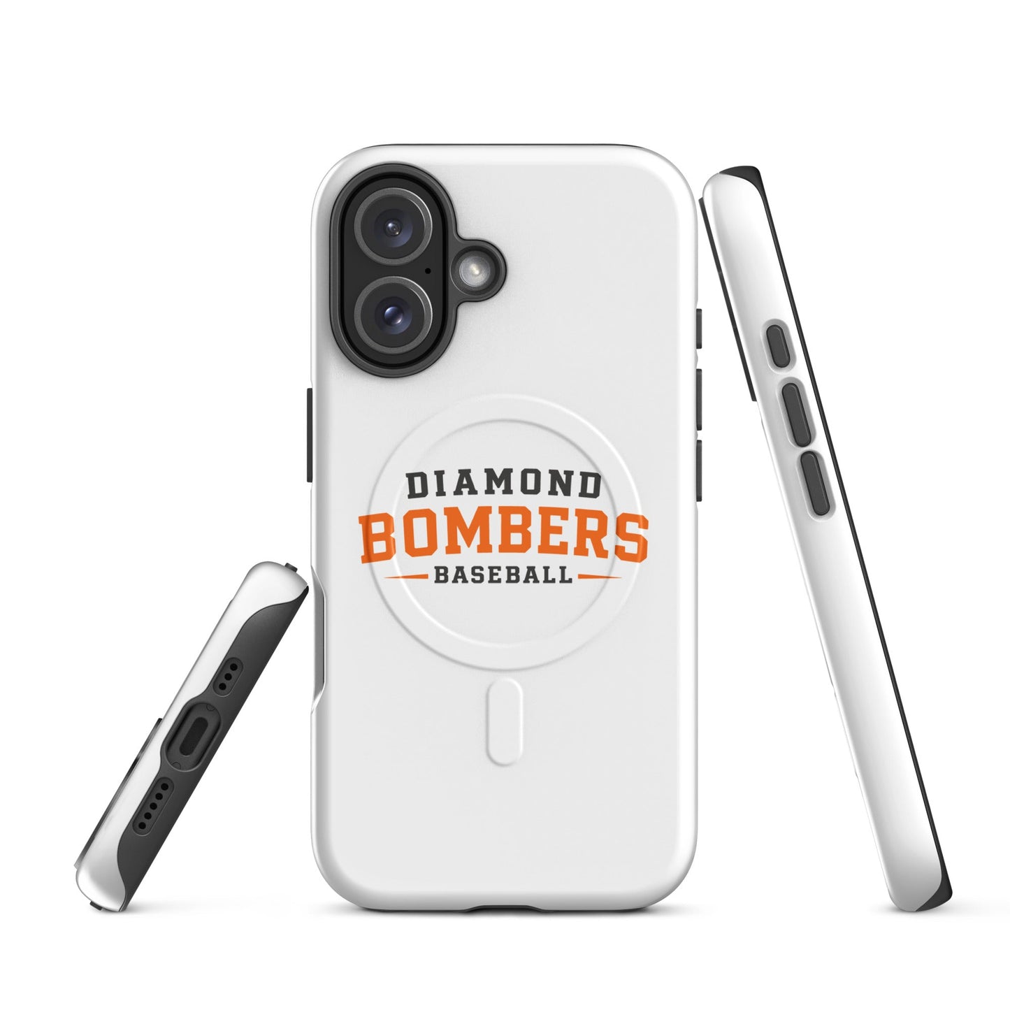Magsafe Tough Case for iPhone | Diamond Bombers | Modern Script Logo