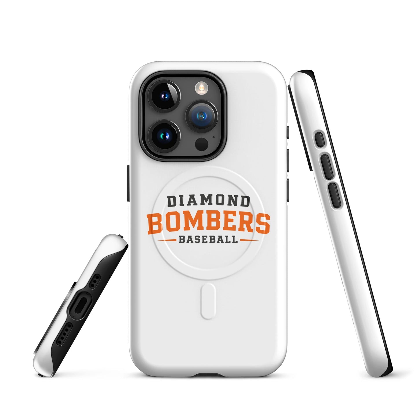 Magsafe Tough Case for iPhone | Diamond Bombers | Modern Script Logo